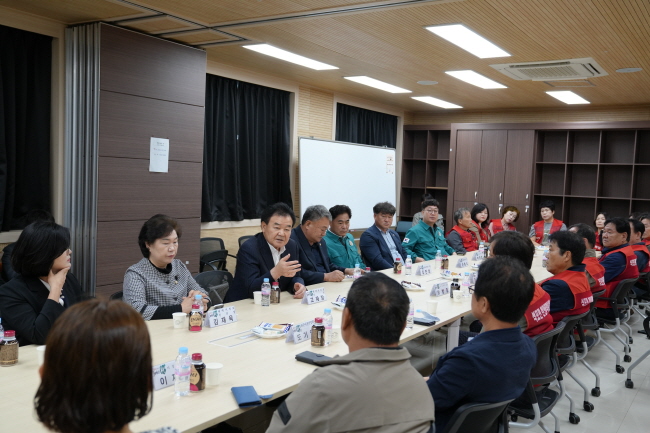 태백시의회, 생존권 사수 위한 봉화·태백·석포 공동투쟁본부 방문
