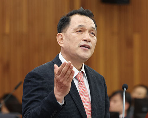 이한영 도의원, 고은리 행정복합타운 사업 반려 사태에 강력 촉구
