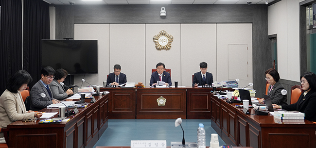 “직원 체육대회 경비 등 상향 검토 당부”