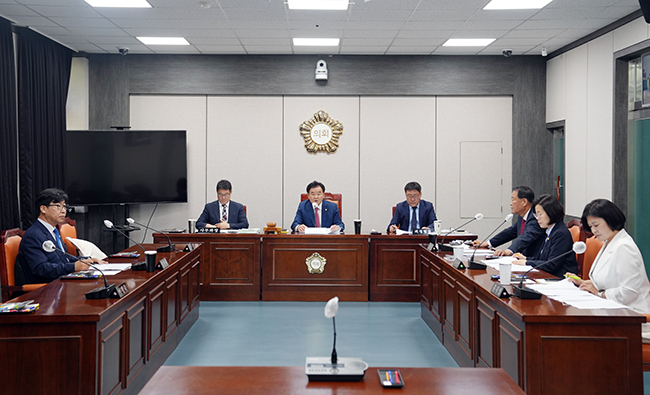 태백시의회, 제291회 임시회 1차 본회의 개최