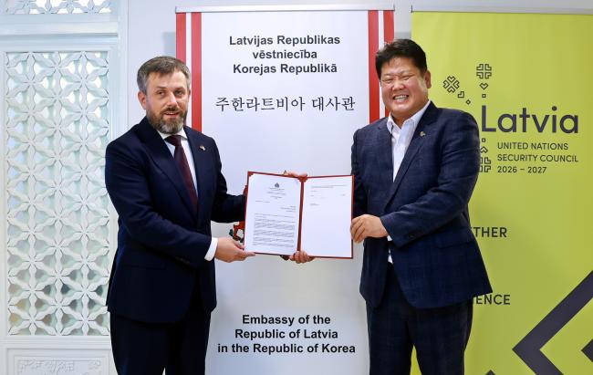 태백시, 주한 라트비아 대사관과 ‘청정메탄올 글로벌 파트너십’ 논의