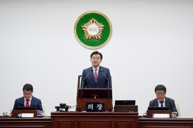 제296회 태백시의회 임시회 폐회