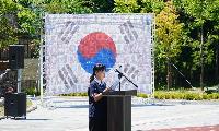 태백중학교, 전교생이 참여한 전몰학도병 추모제… 학도병의 희생과 호국정신 되새겨…